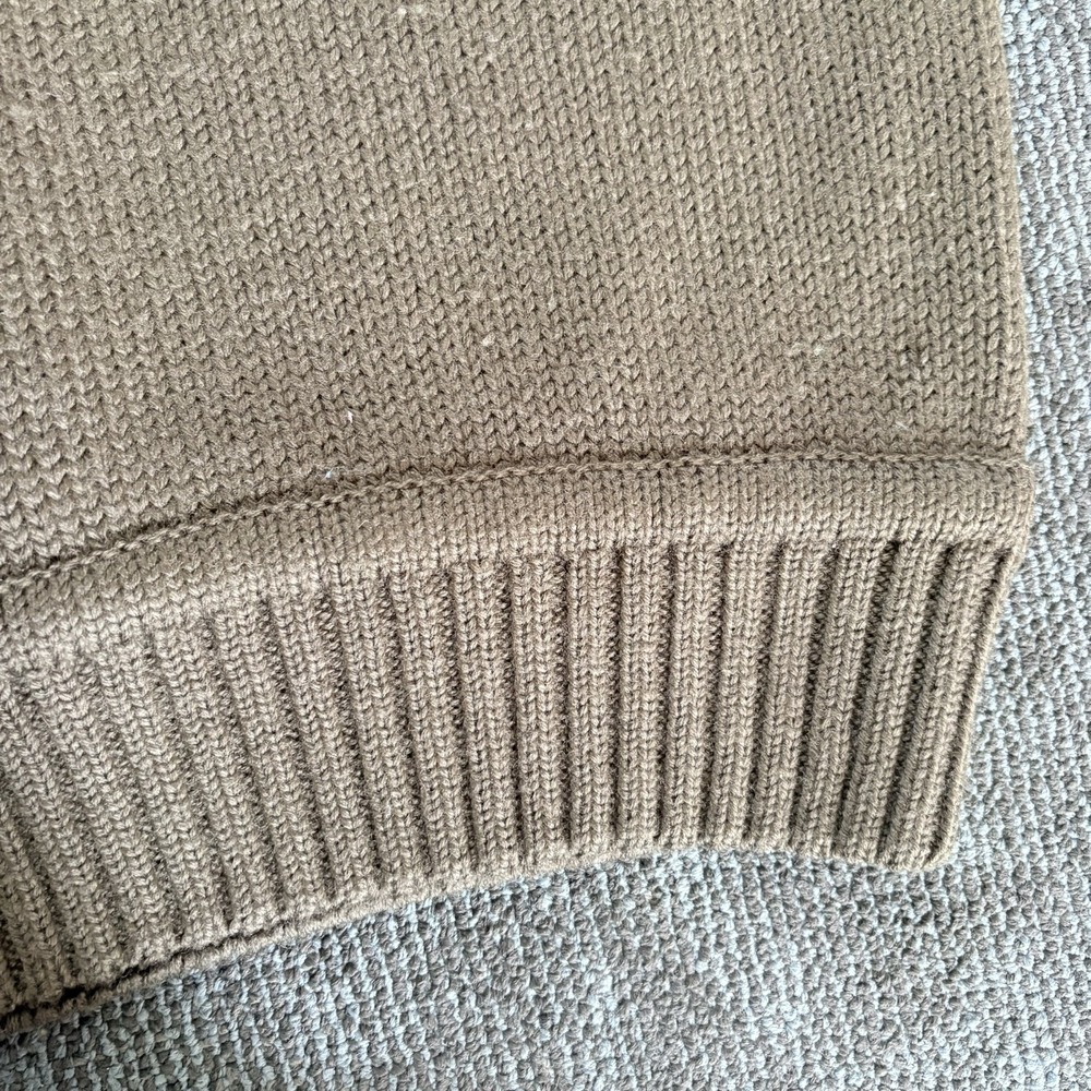 Vintage Gap Clothing Co Shetland Wool Sweater green  Made in England Men Small S - Picture 2 of 7